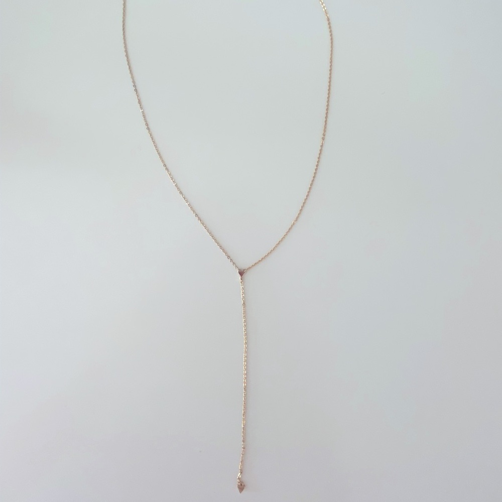 Free people gold necklace